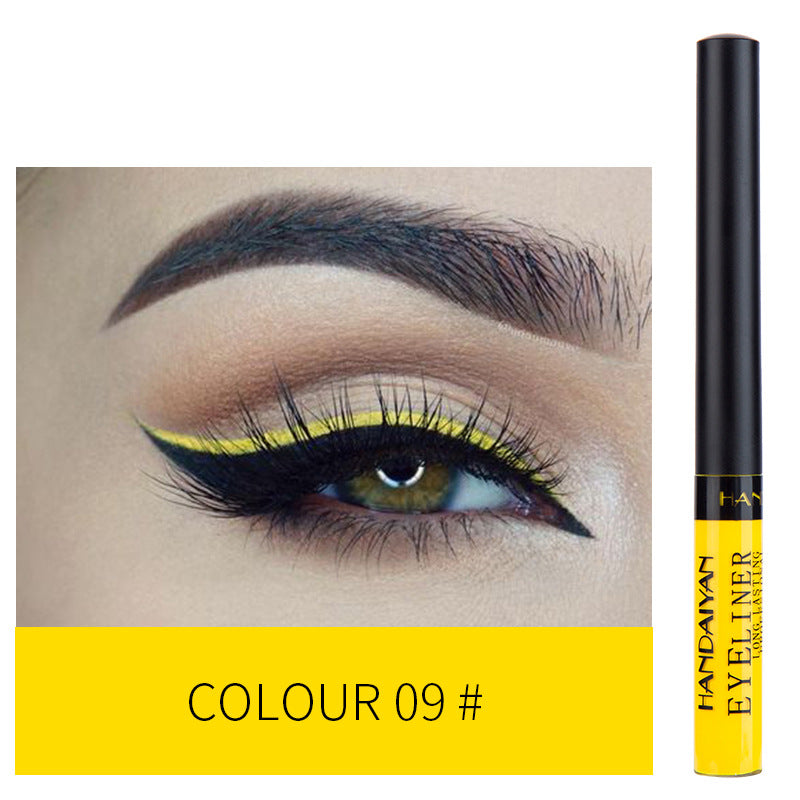 long-lasting non-smudge matte color eyeliner