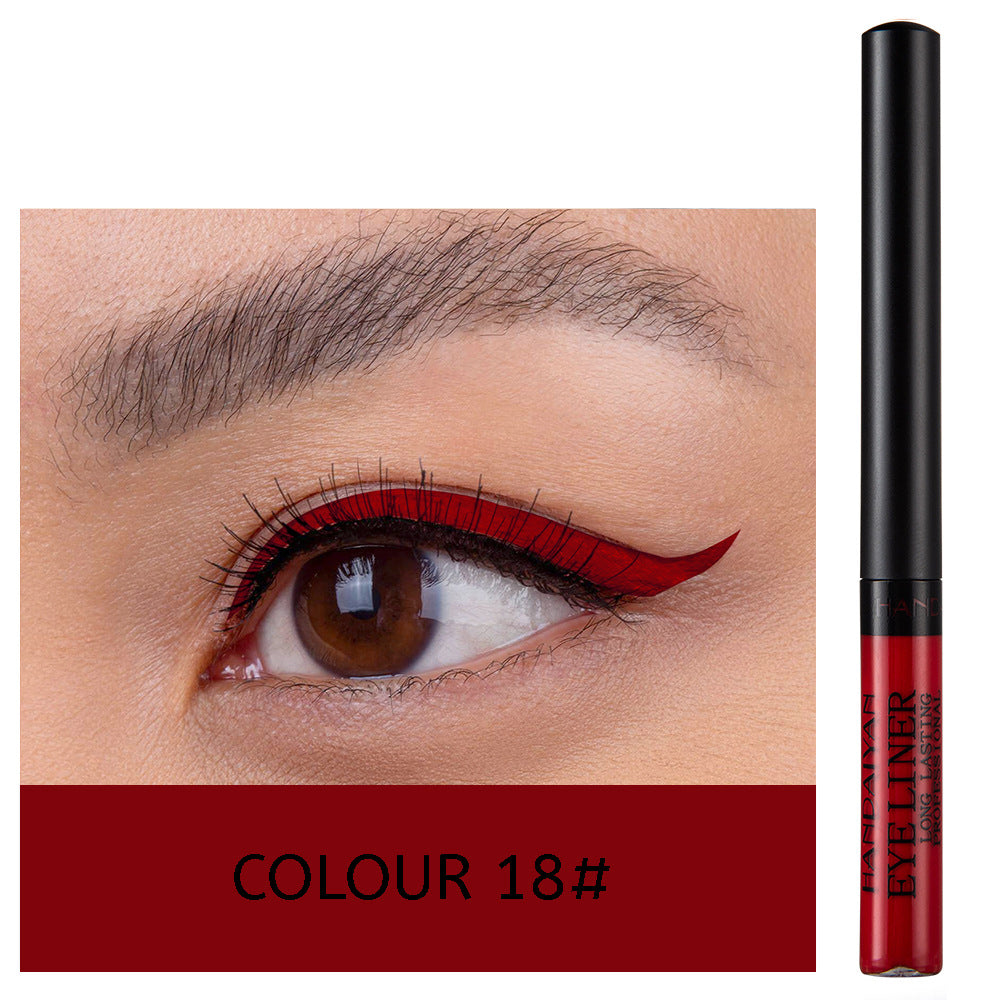 long-lasting non-smudge matte color eyeliner