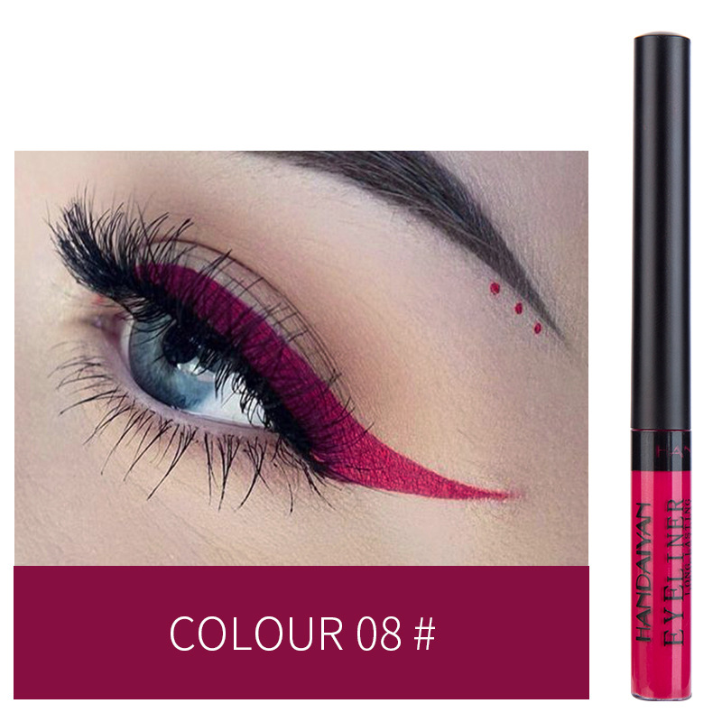 long-lasting non-smudge matte color eyeliner