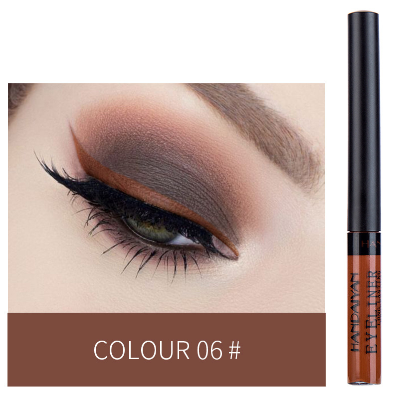 long-lasting non-smudge matte color eyeliner