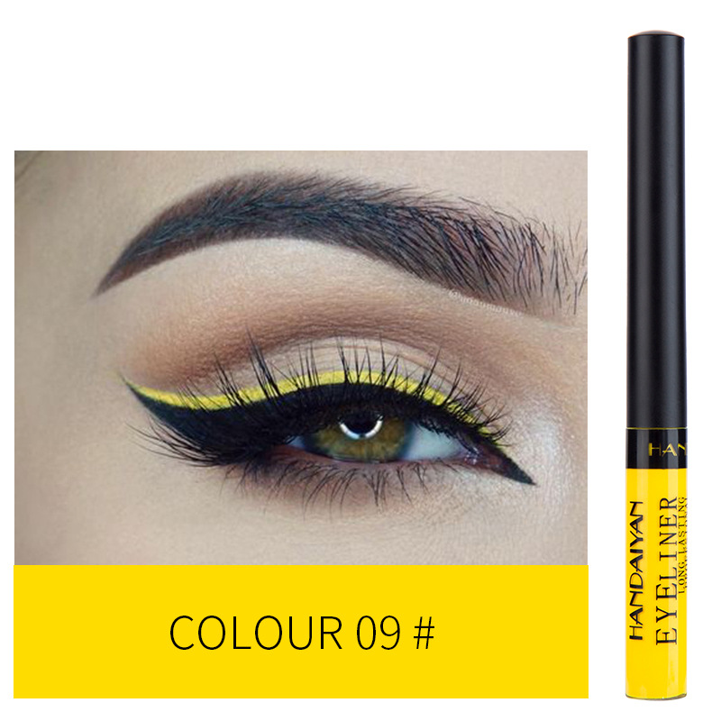 long-lasting non-smudge matte color eyeliner