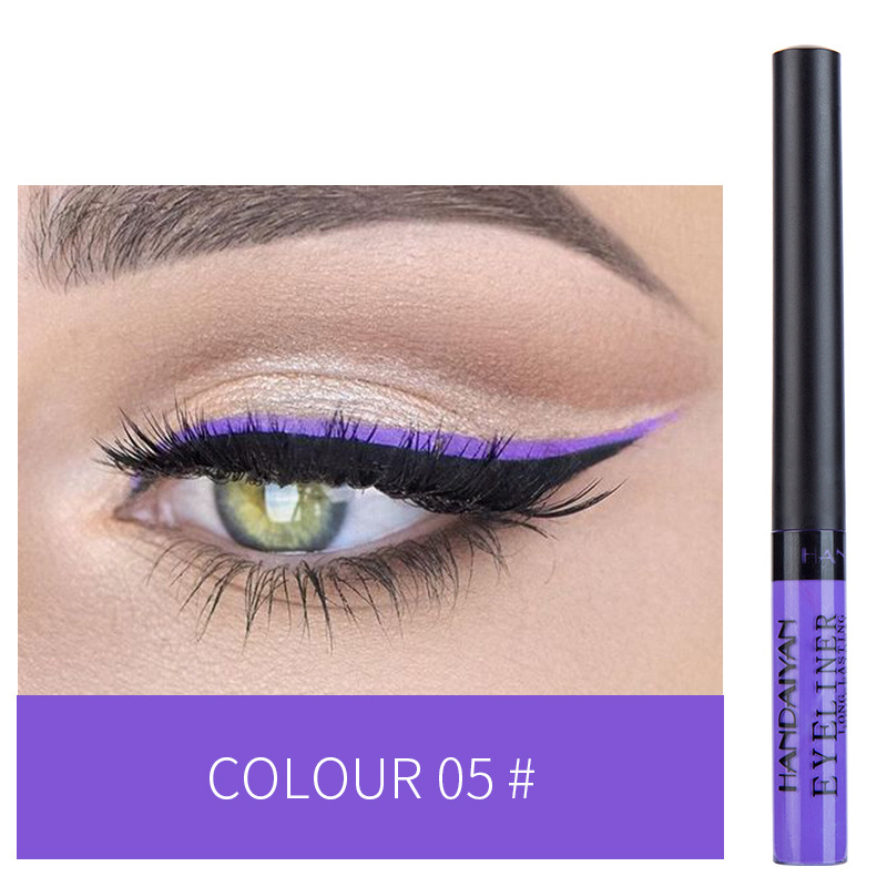 long-lasting non-smudge matte color eyeliner