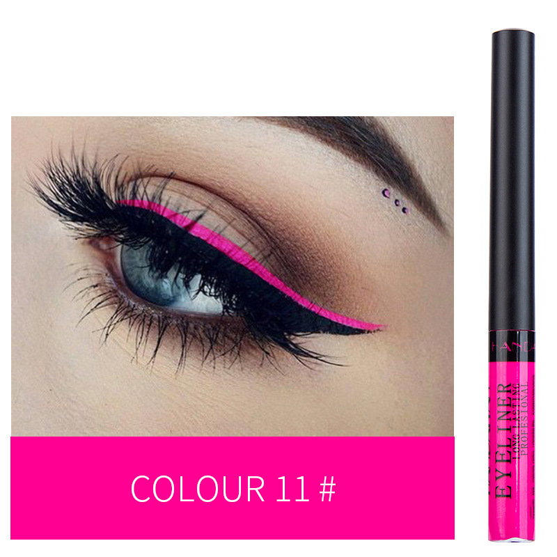 long-lasting non-smudge matte color eyeliner
